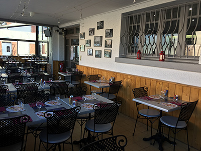 salle du restaurant la terrasse chez riflette