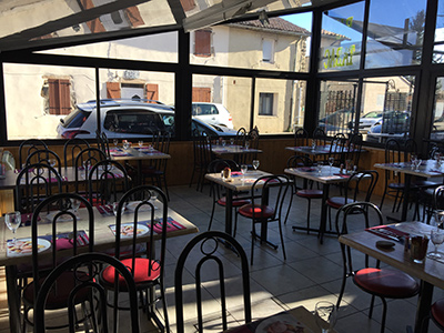 salle du restaurant la terrasse chez riflette